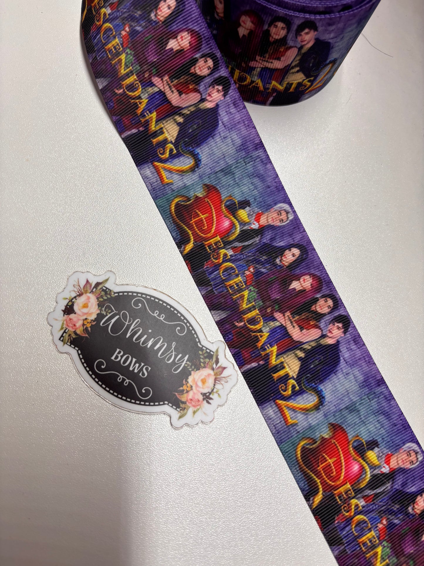 DESCENDANTS 2 2 inch Ribbon size