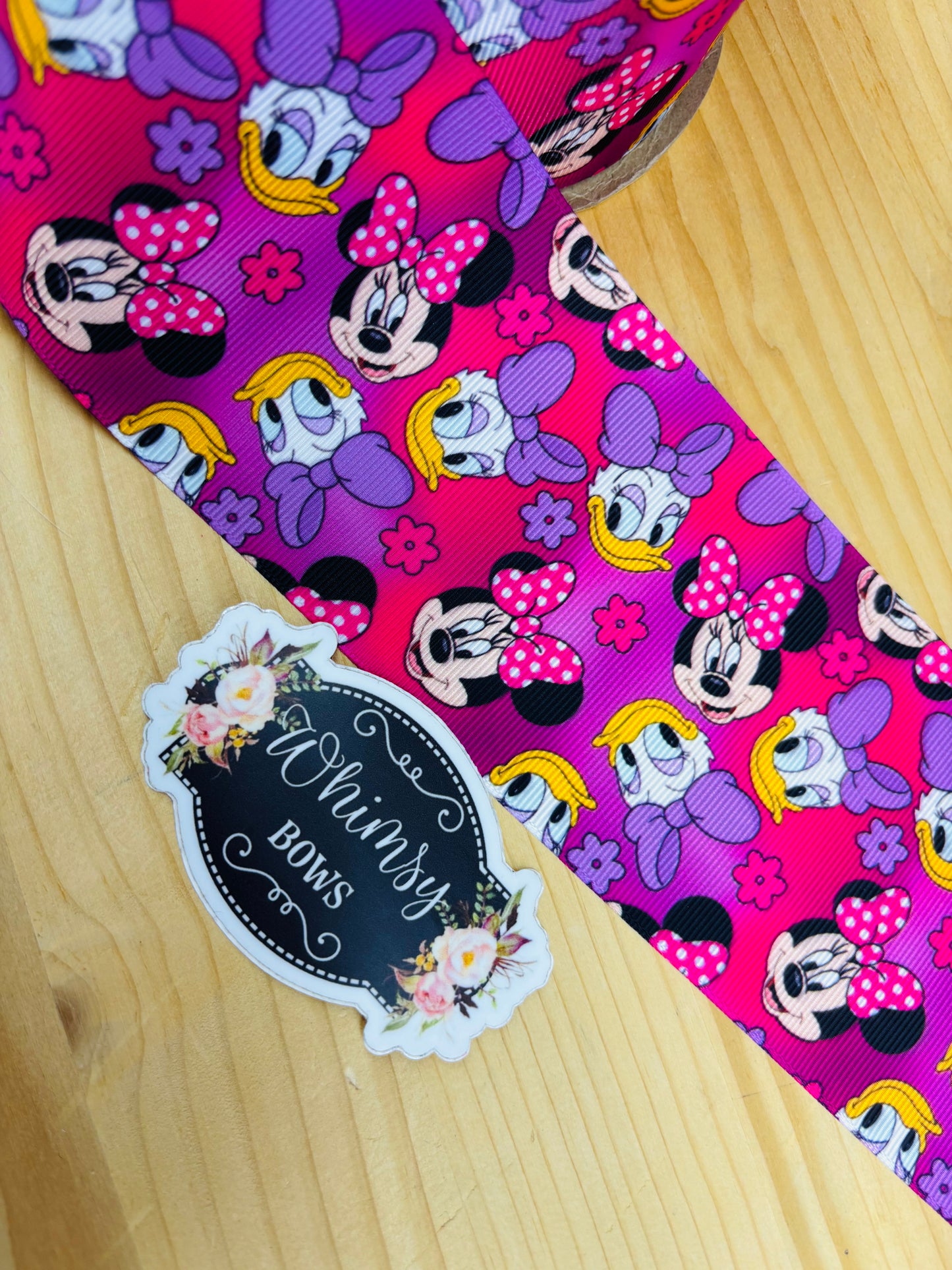 Minnie & Daisy 2 inch Ribbon