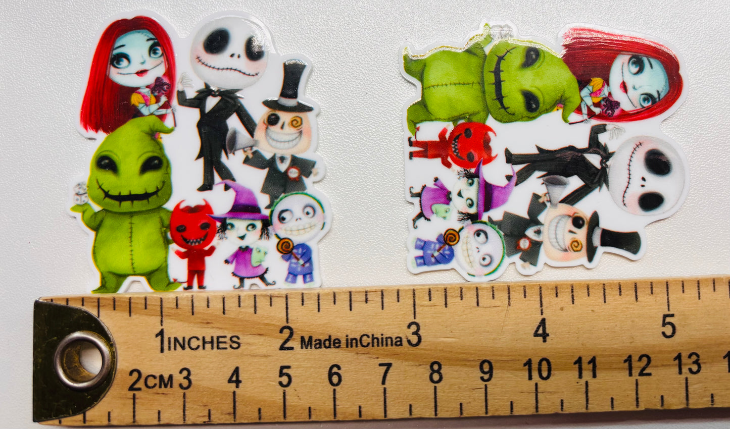 NIGHTMARE BEFORE CHRISTMAS GROUP INSPIRED Large Resin