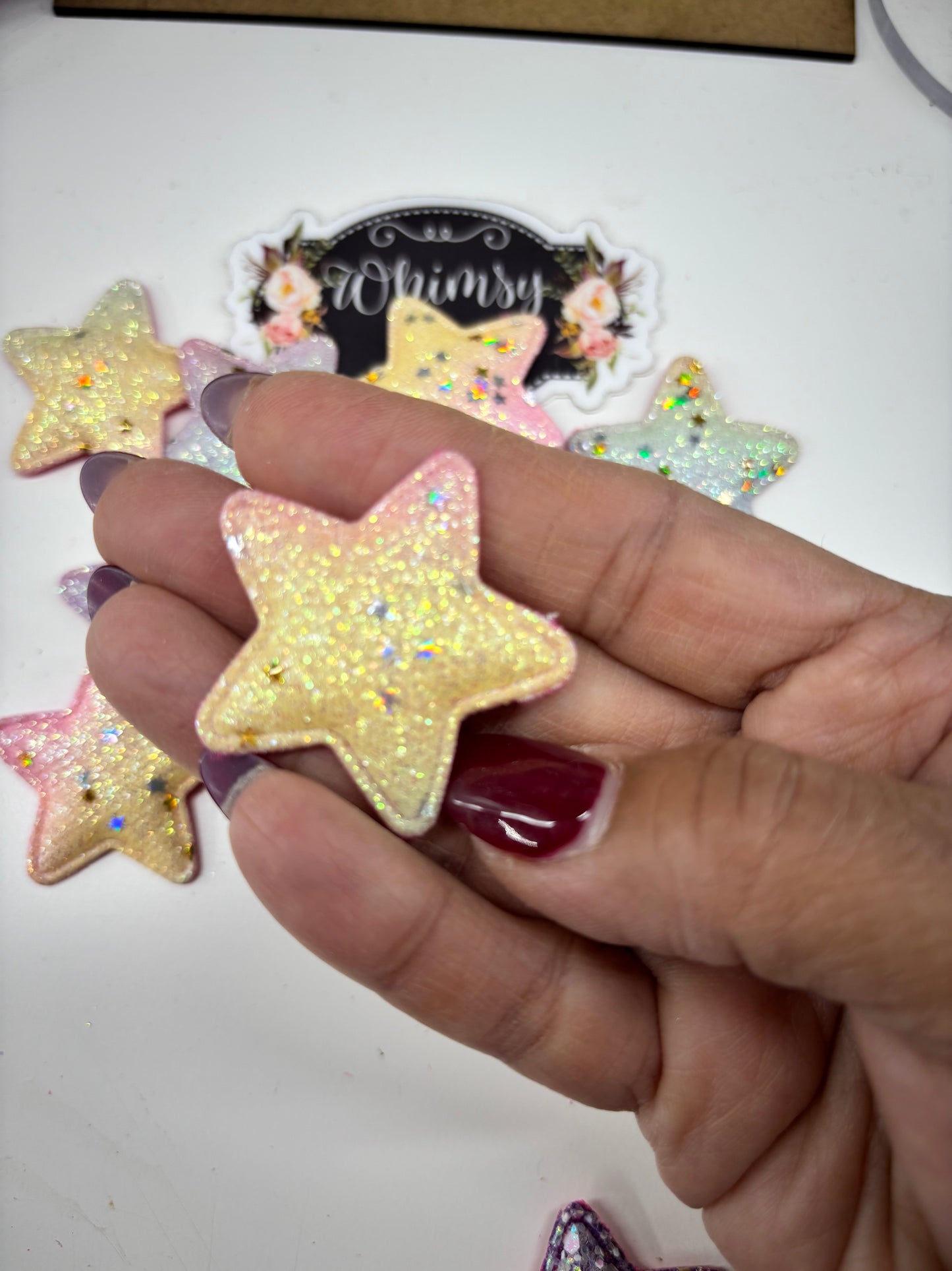 STAR EMBELISHMENT OMBRE PACK OF 10