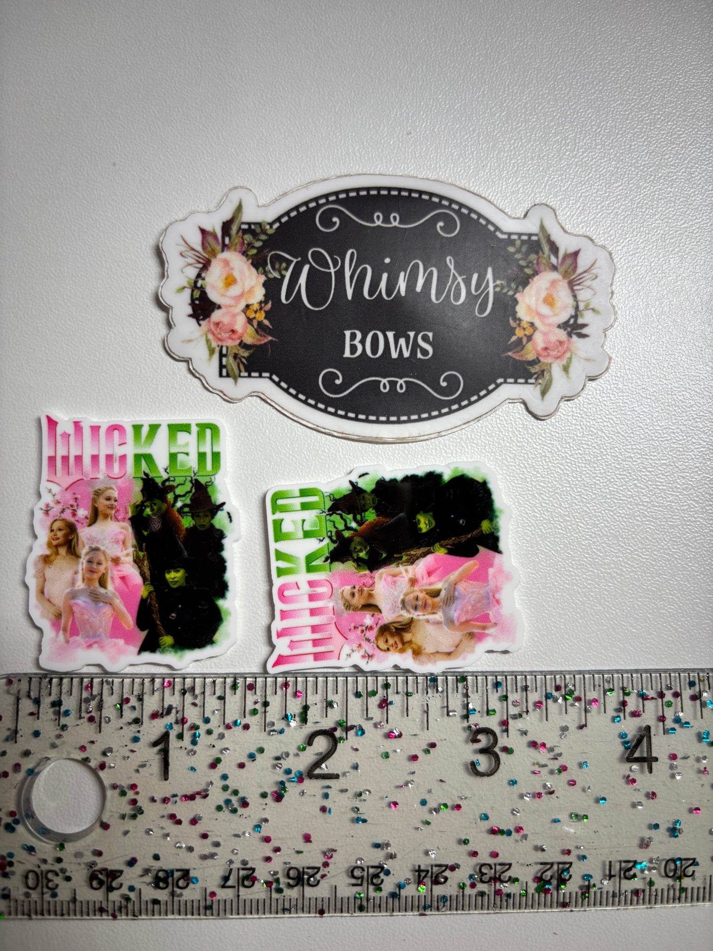 WICKED ELPHABA GLINDA MOVIE RESIN SMALL