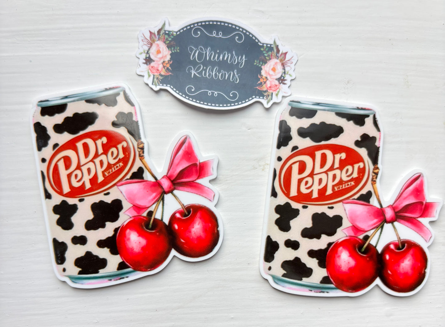 DR PEPPER WITH CHERRIES LARGE RESIN
