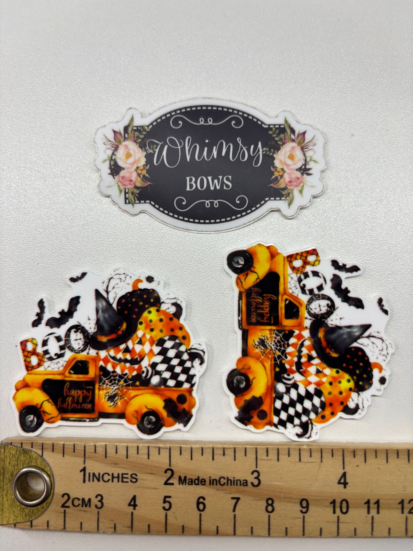 BOO TRUCK Large Resin