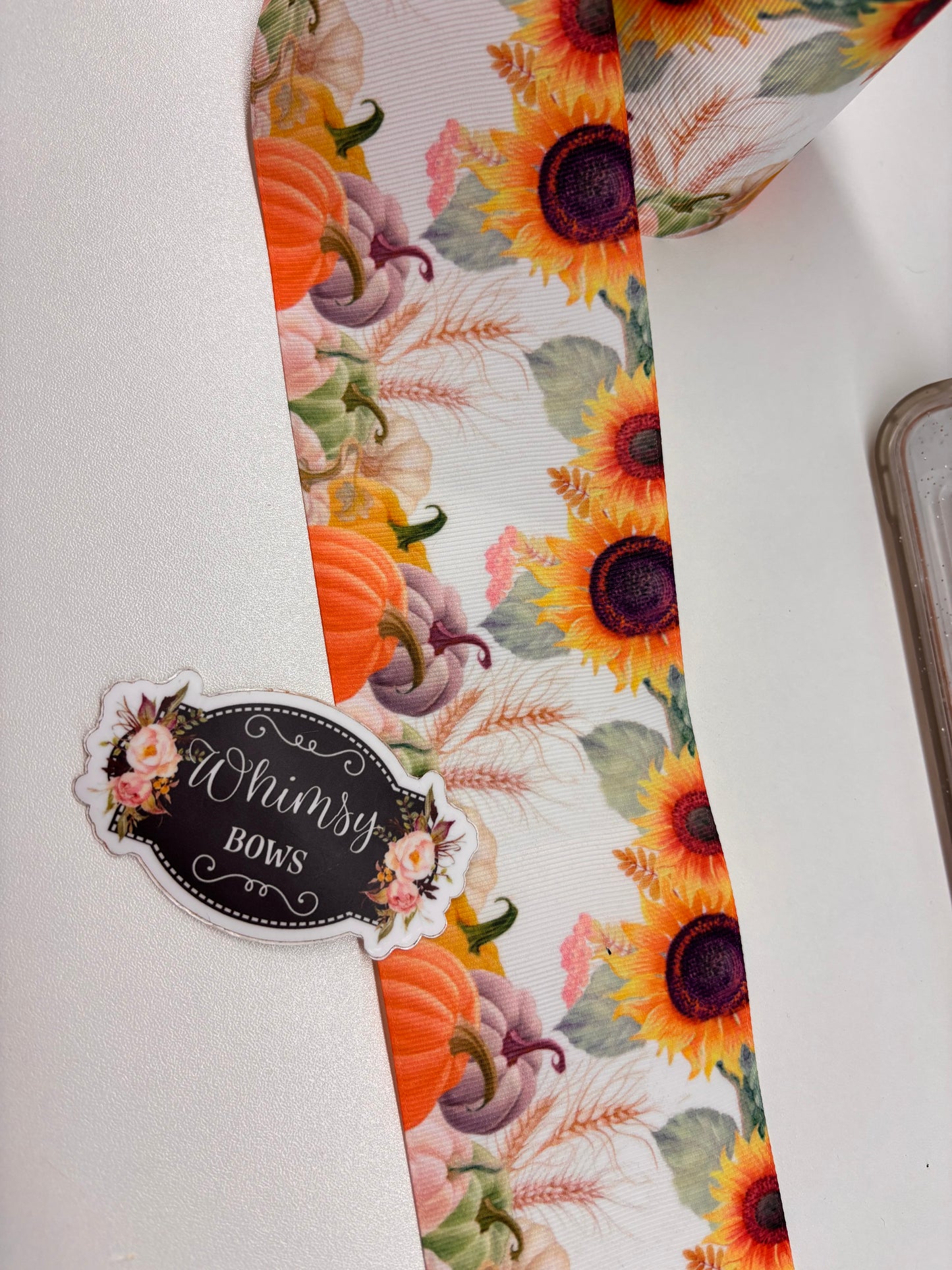 PUMPKIN PATCH 3 INCH RIBBON SALE