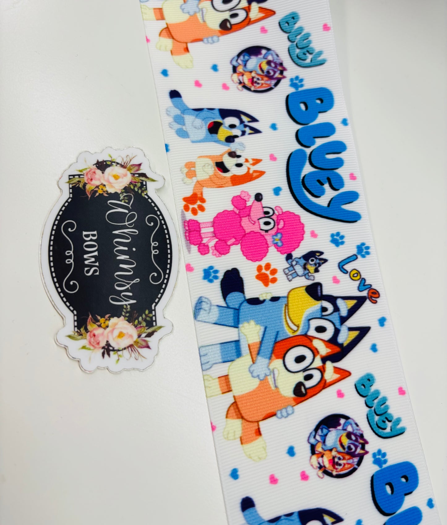 Bluey 2 inch Ribbon