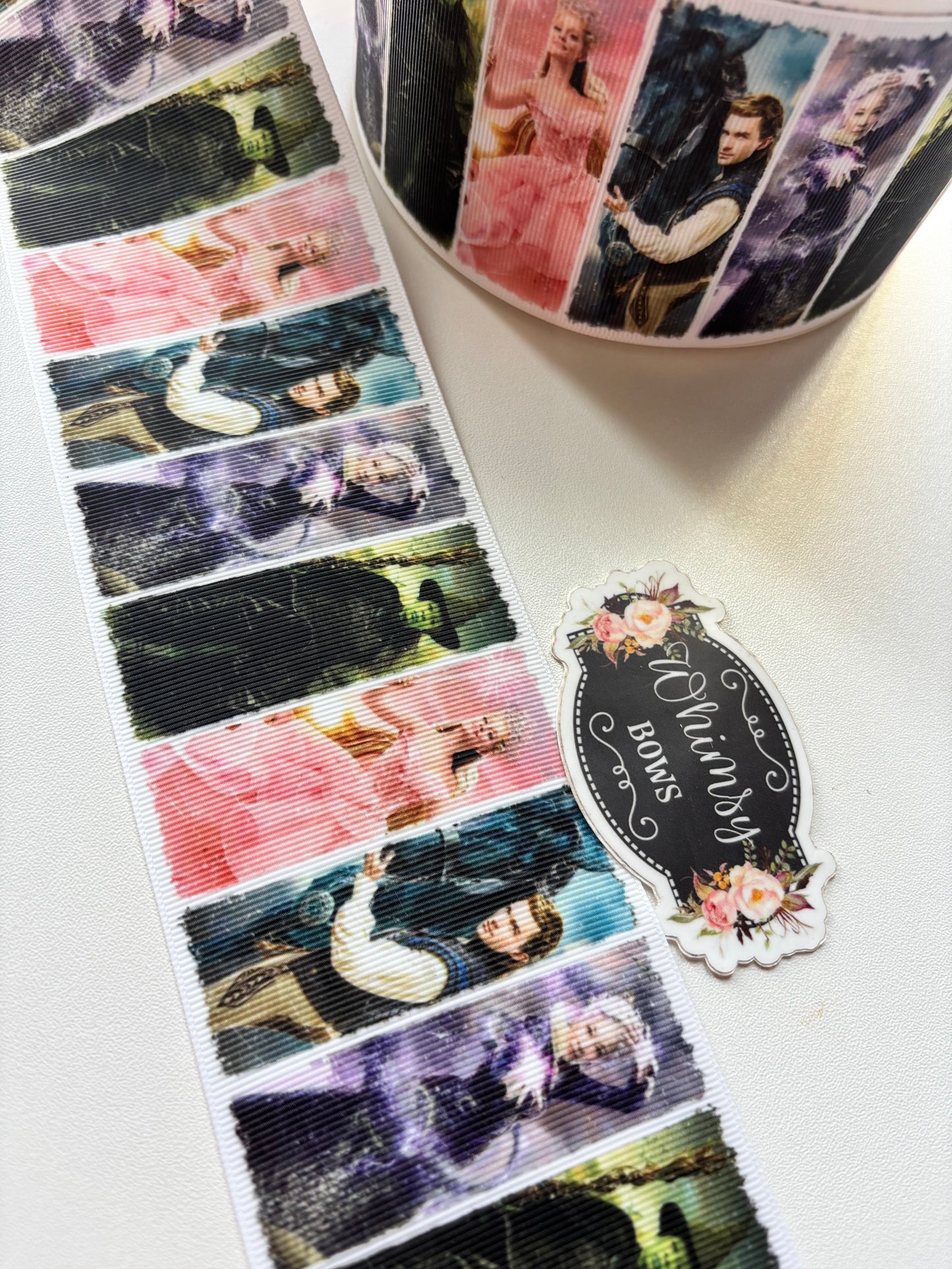 WICKED MOVIE GLINDA ELPHABA 3 INCH RIBBON