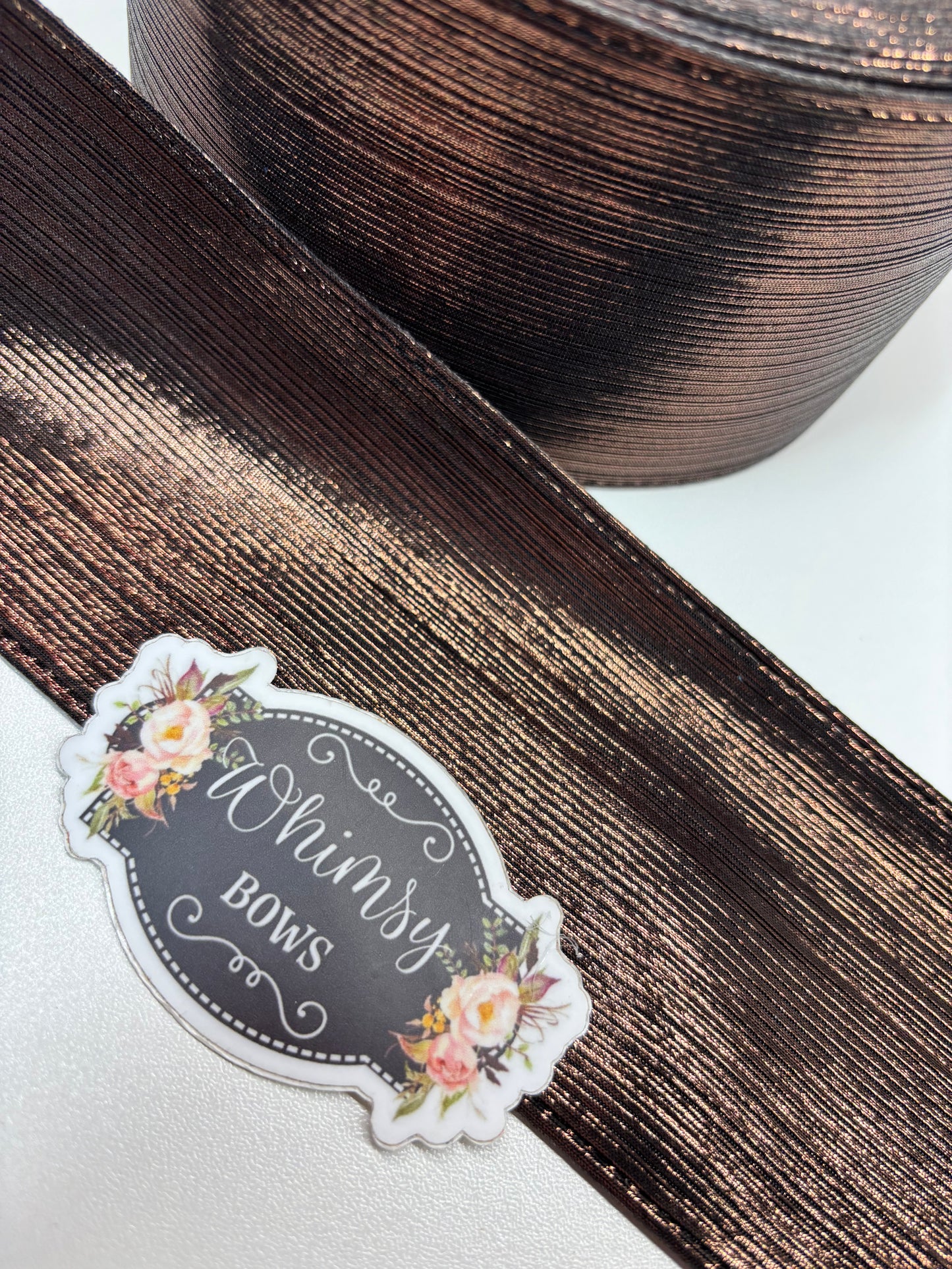 3 INCH BROWN SOFT METALLIC