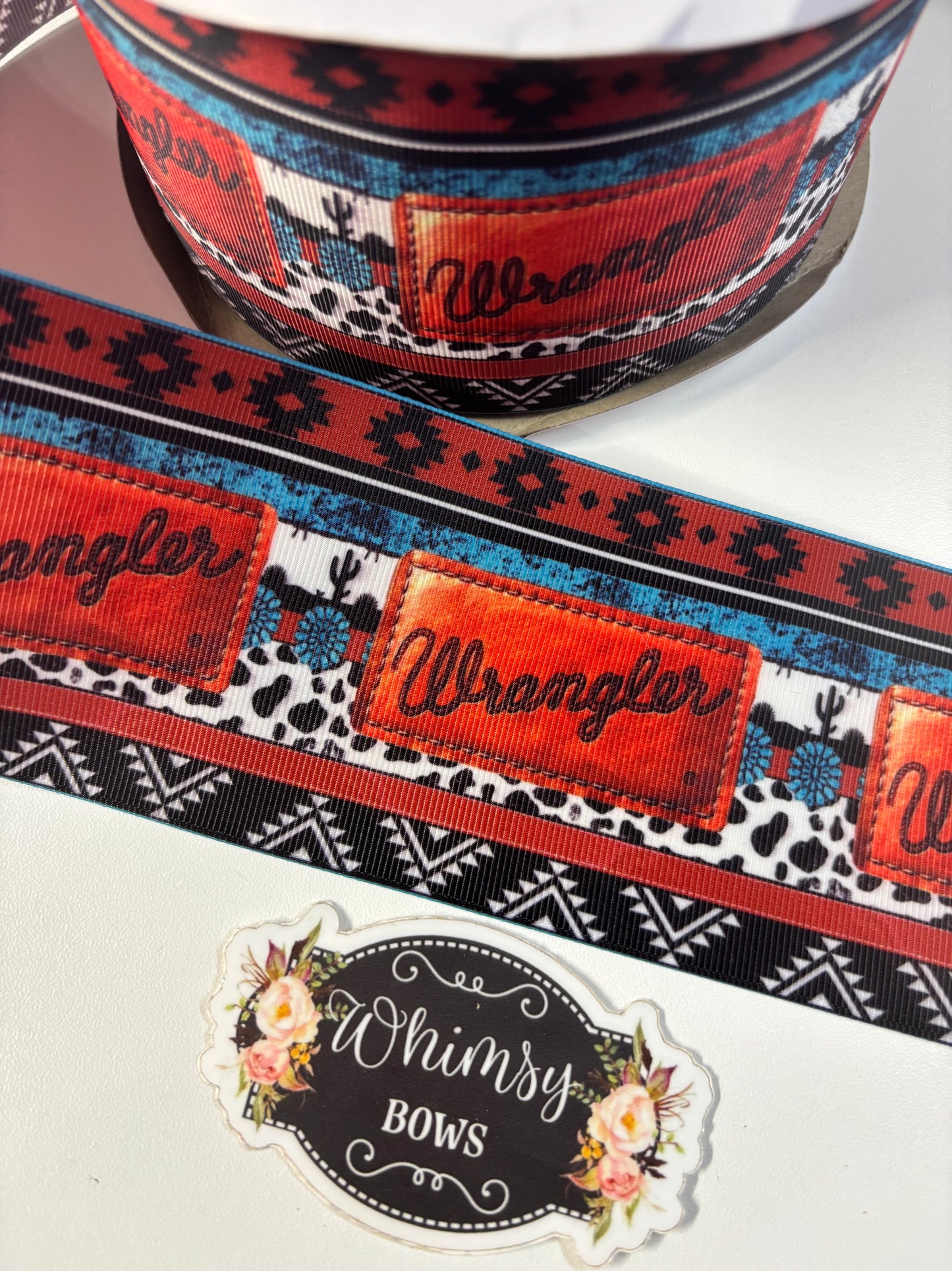 WRANGLER GROSGRAIN RIBBON