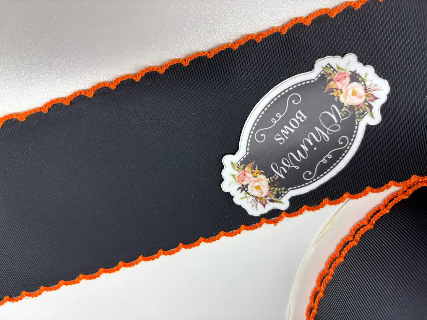 2 INCH MOONSTITCH BLACK