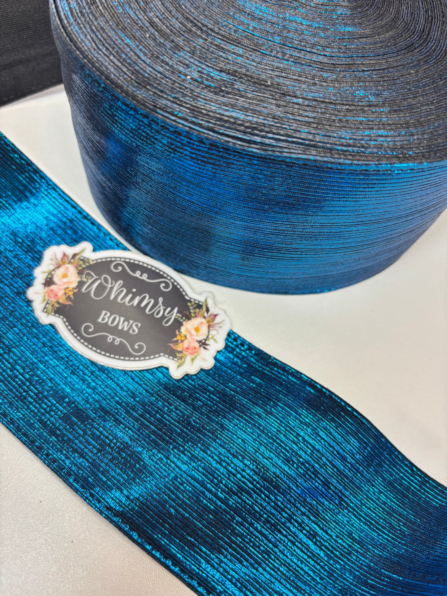 3 INCH TURQUOISE SOFT METALLIC