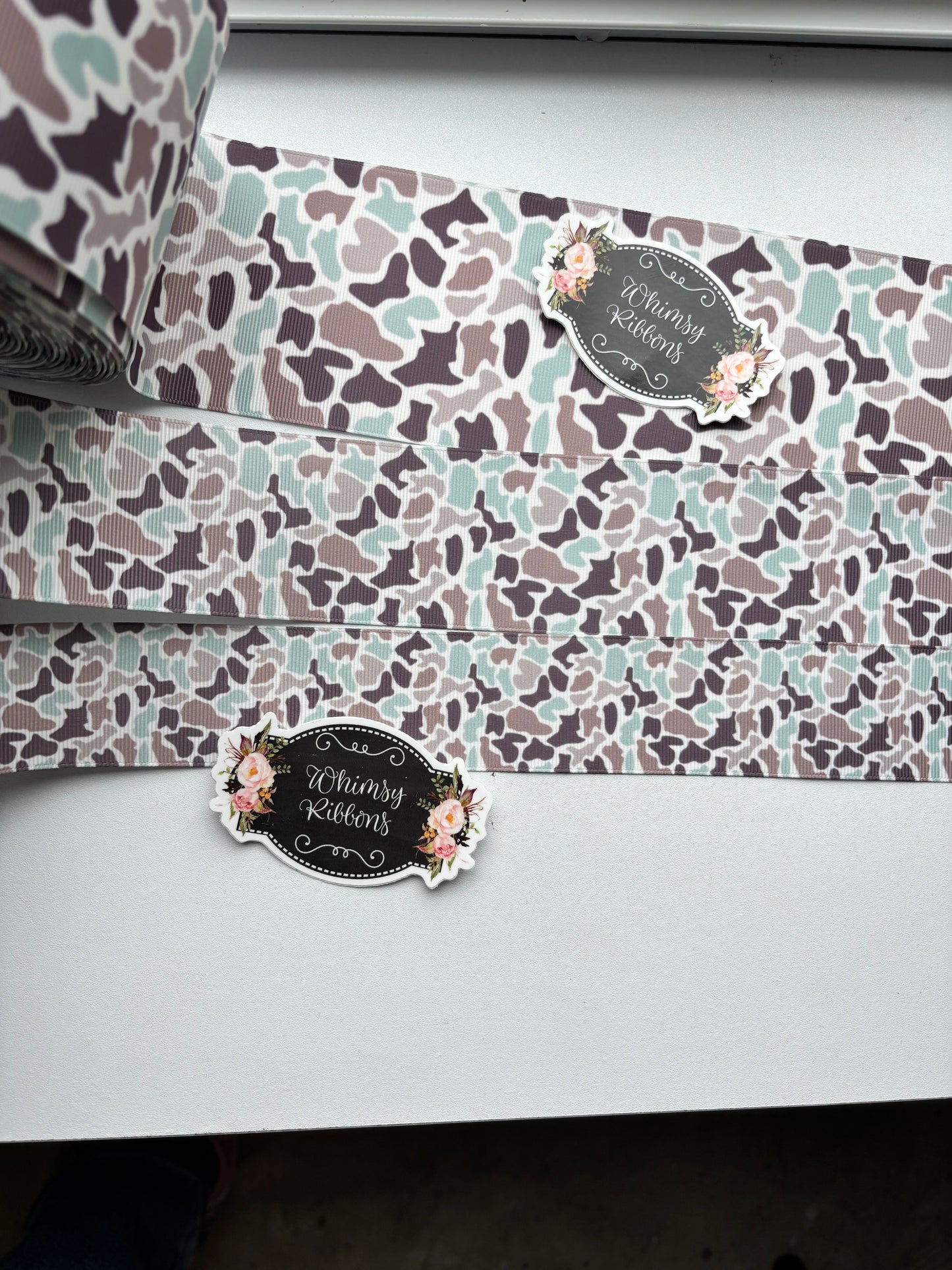 2 INCH - CAMO PRINT - 1 yard