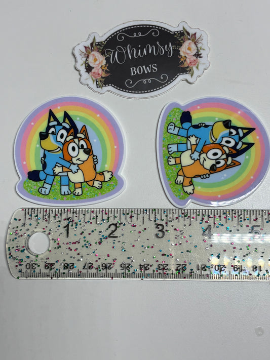 BLUEY AND BINGO Large Resin