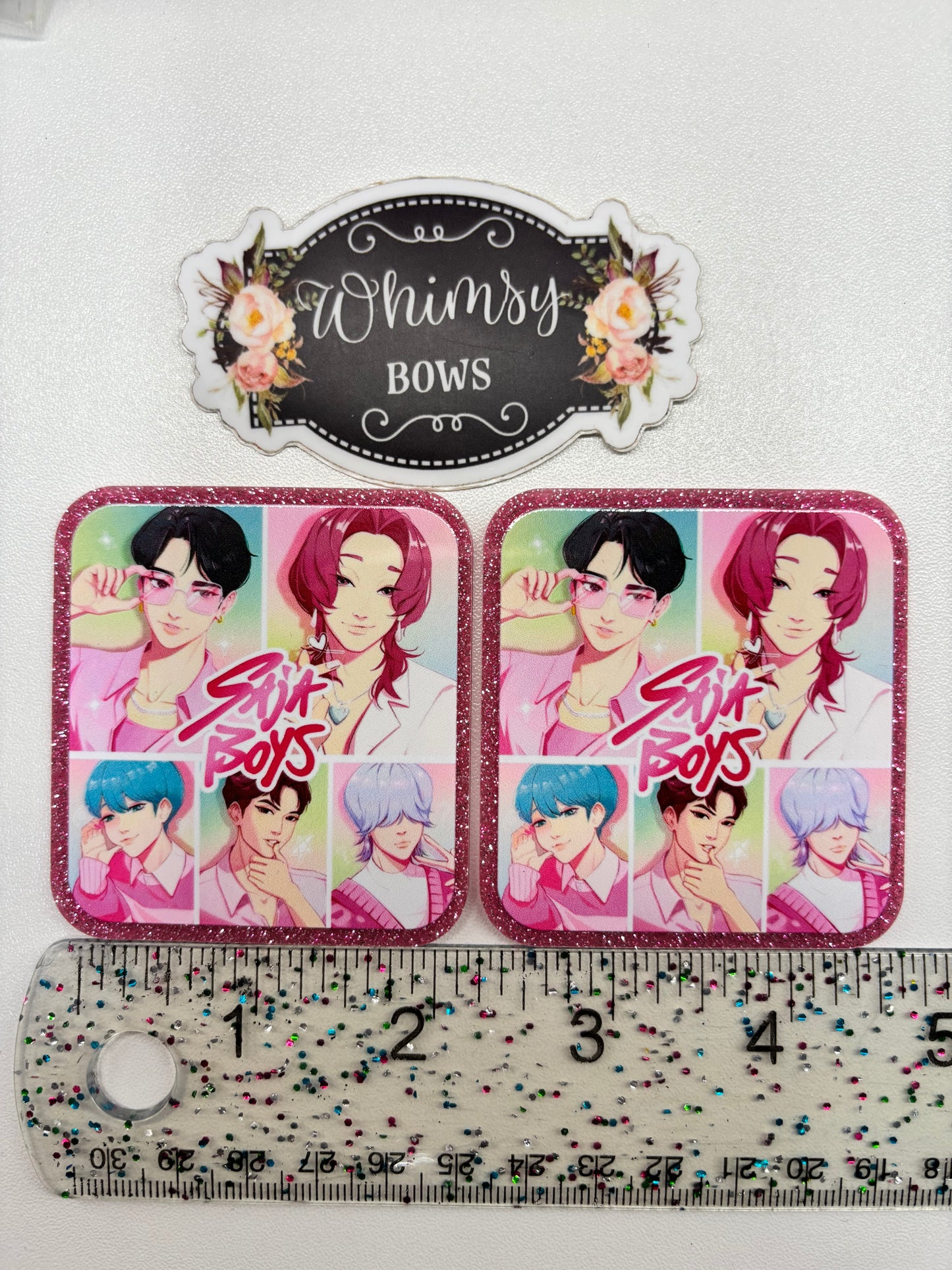 SAJA BOYS DEMON HUNTER GLITTER Large Resin