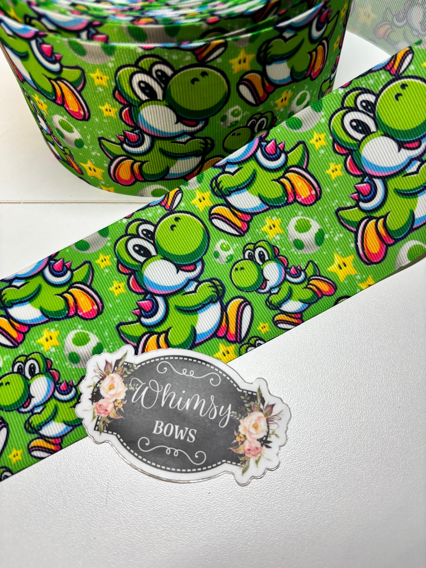 YOSHI MARIO BROS 3 INCH RIBBON