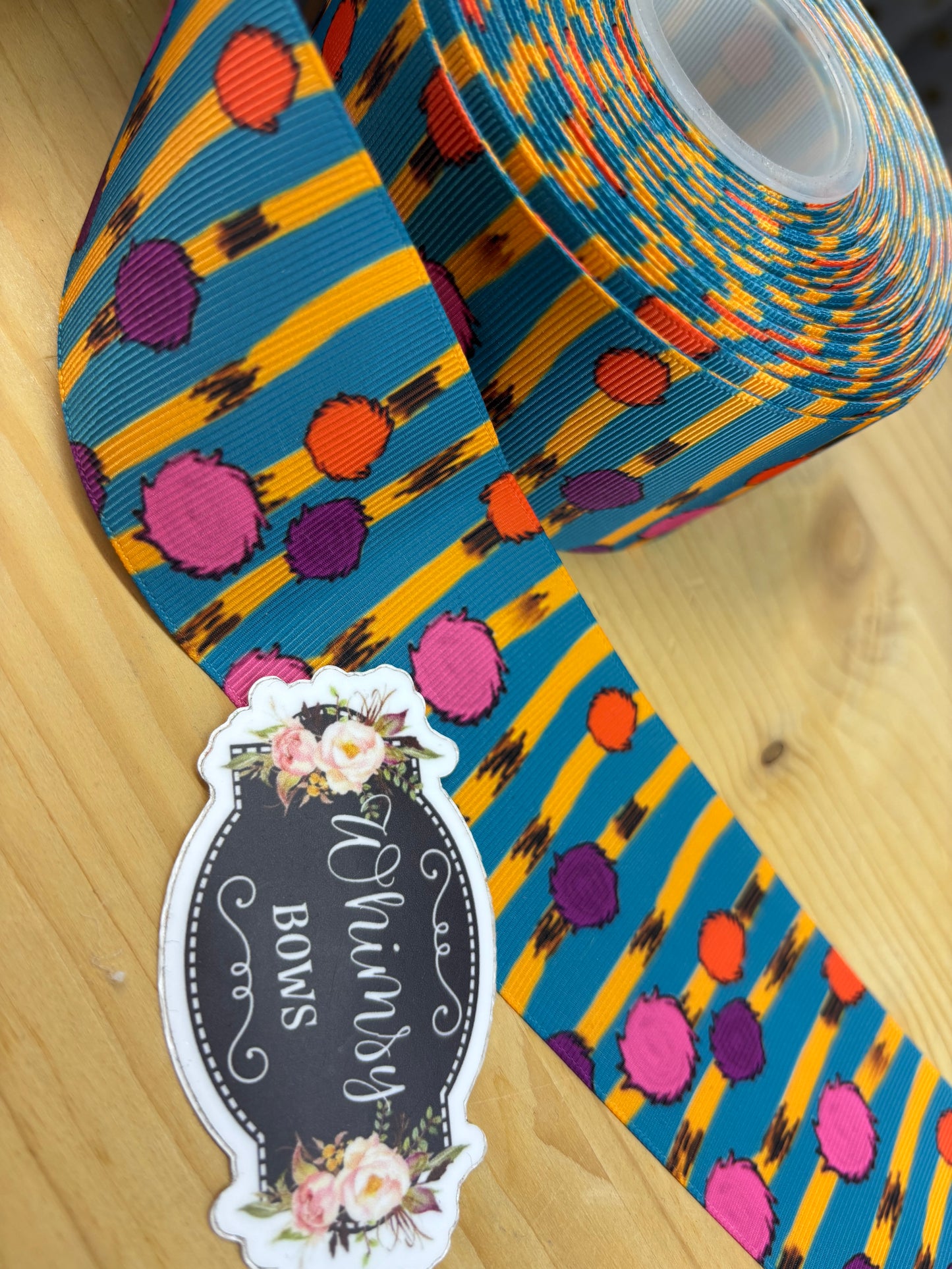LORAX TREES 2 inch Ribbon- Dr seuss