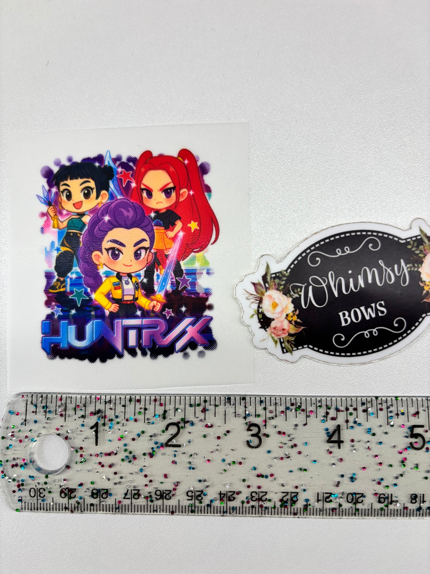 DTF PRINT FOR RIBBON HUNTRX Kpop demon hunter 1 Piece 3 inch size