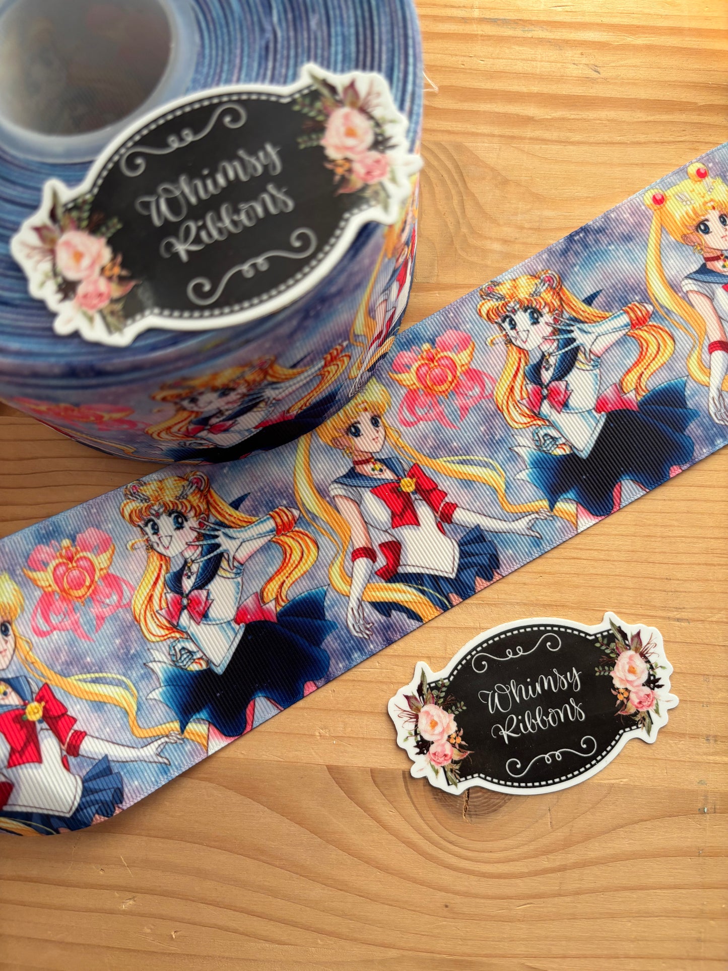 2 INCH - SAILOR MOON PRINT - 1 yard