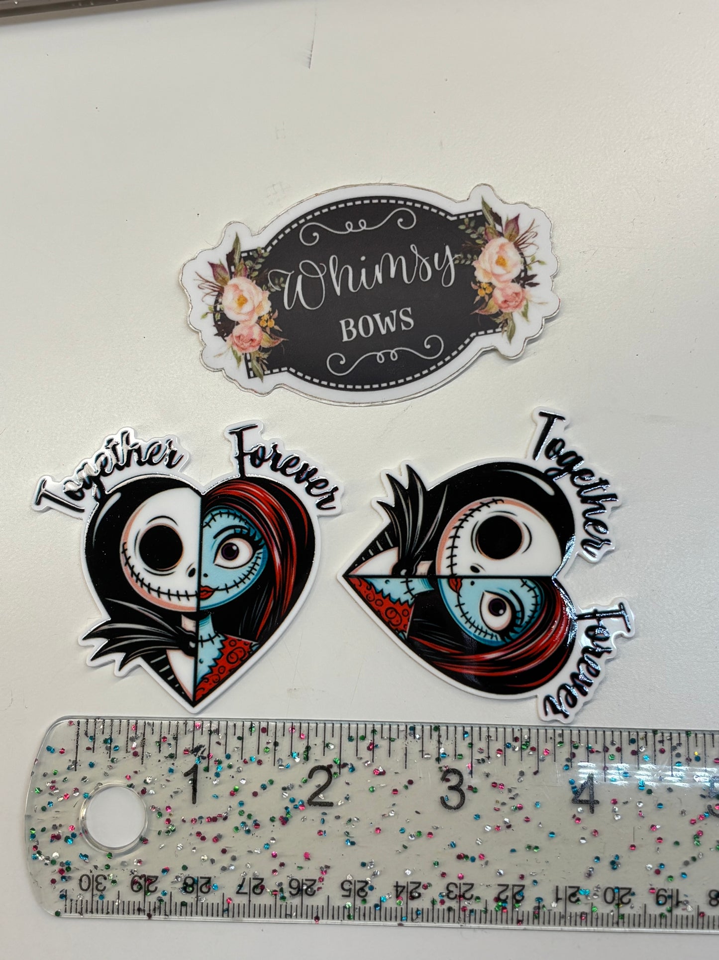 JACK & SALLY Large Resin