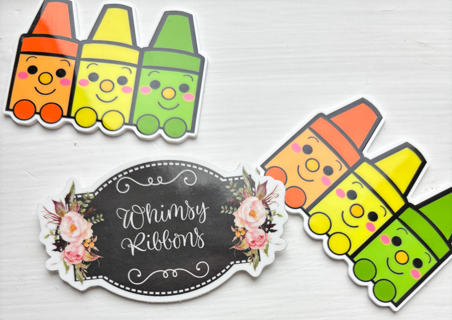 SCHOOL CRAYON TOPS LARGE RESIN