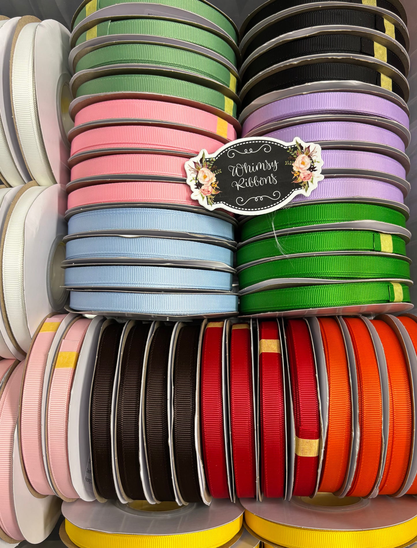 3/8 solid rolls 25 yards TINY WIDTH