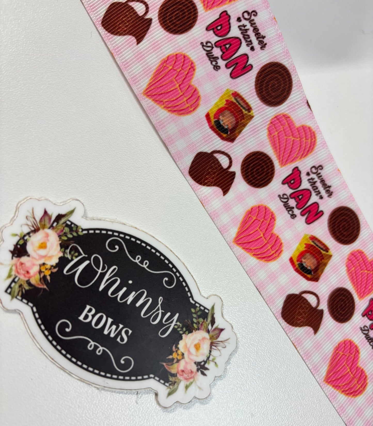 2 inch Sweeter than pan Dulce Abuelita ribbon