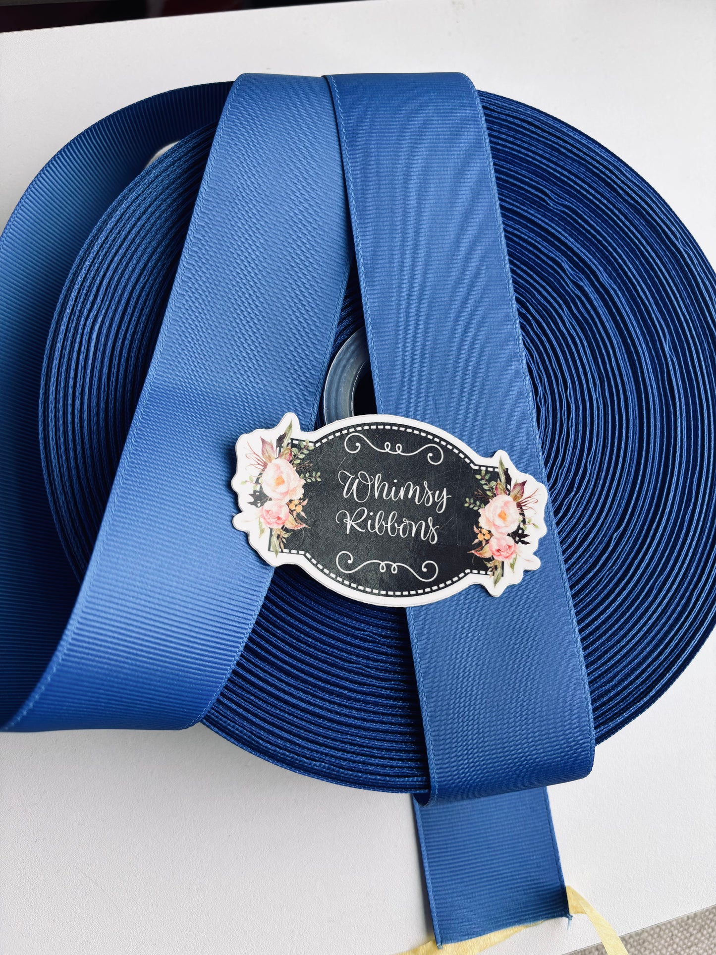 1.5 inch ROYAL solid grosgrain 5 YARD ROLL $2