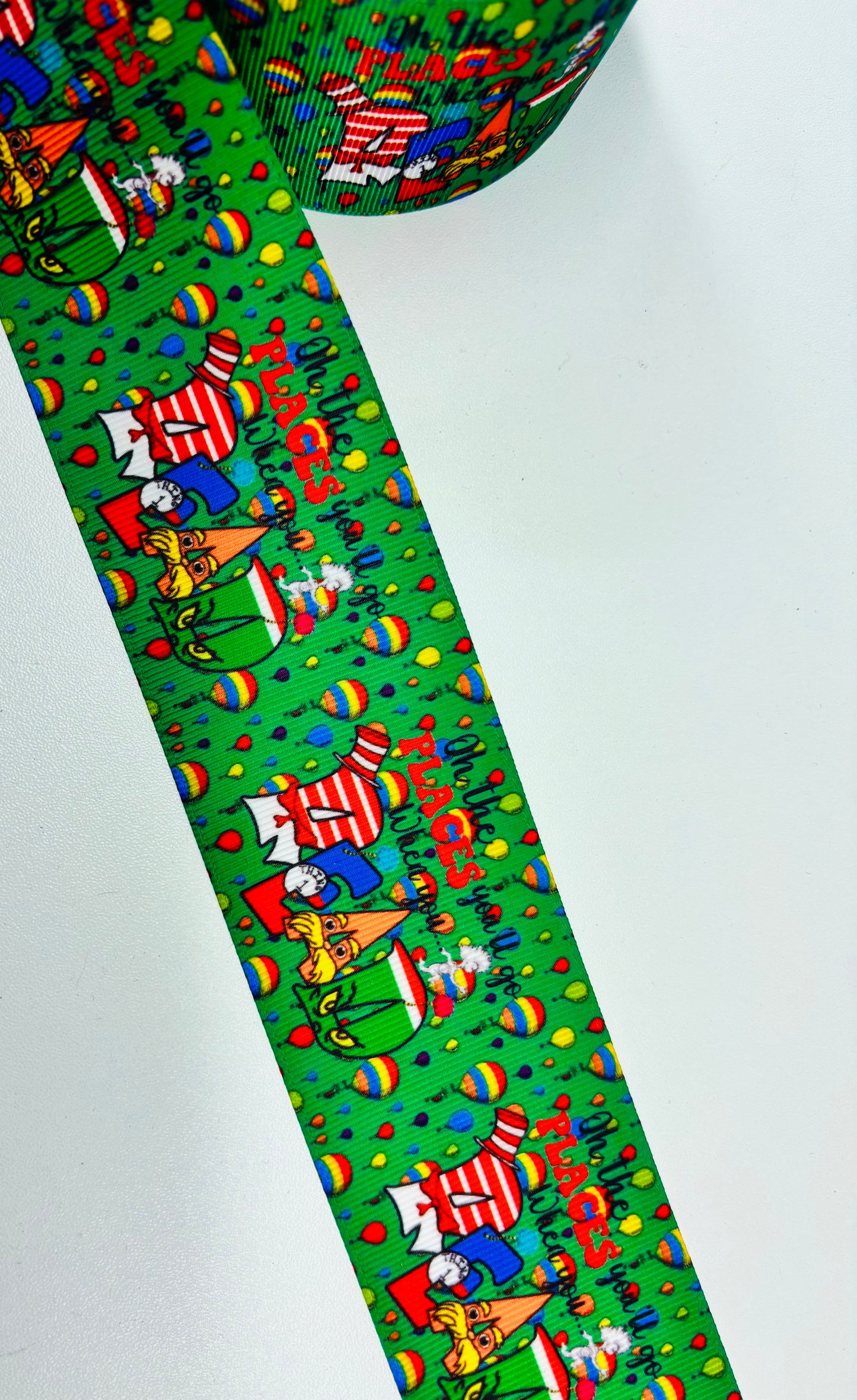 2 inch OH THE PLACES DR SUESS - READ