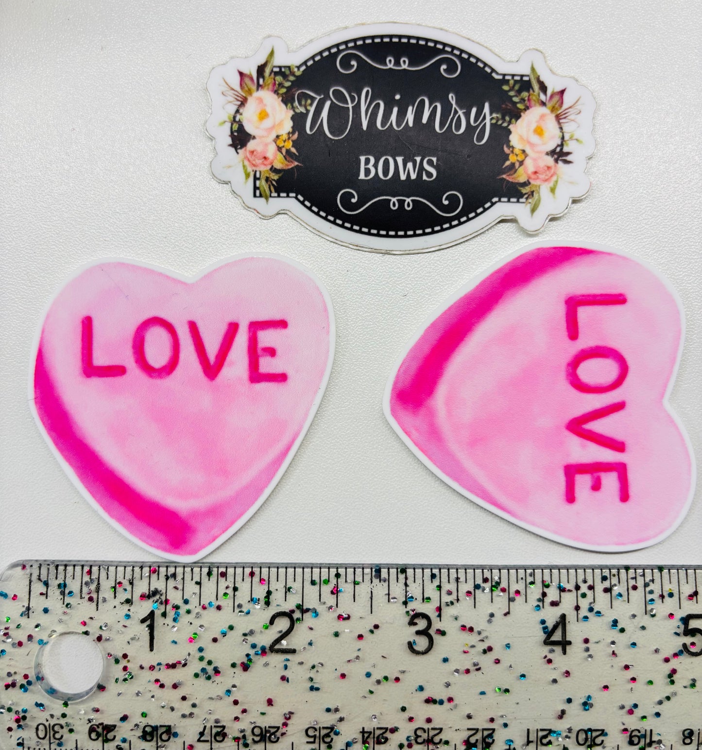 LOVE HEART LARGE RESIN