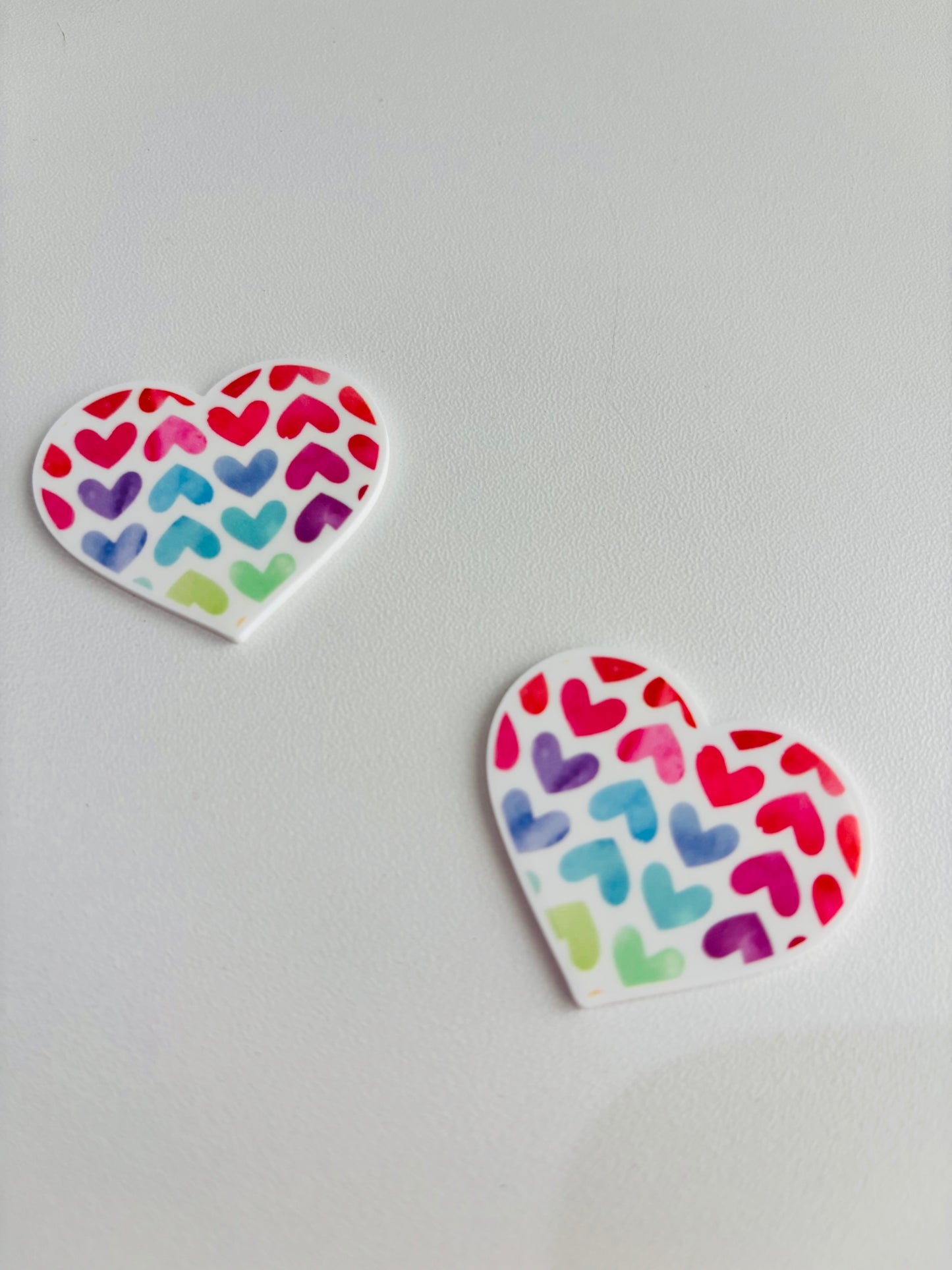 HEART OMBRÉ RESIN SMALL