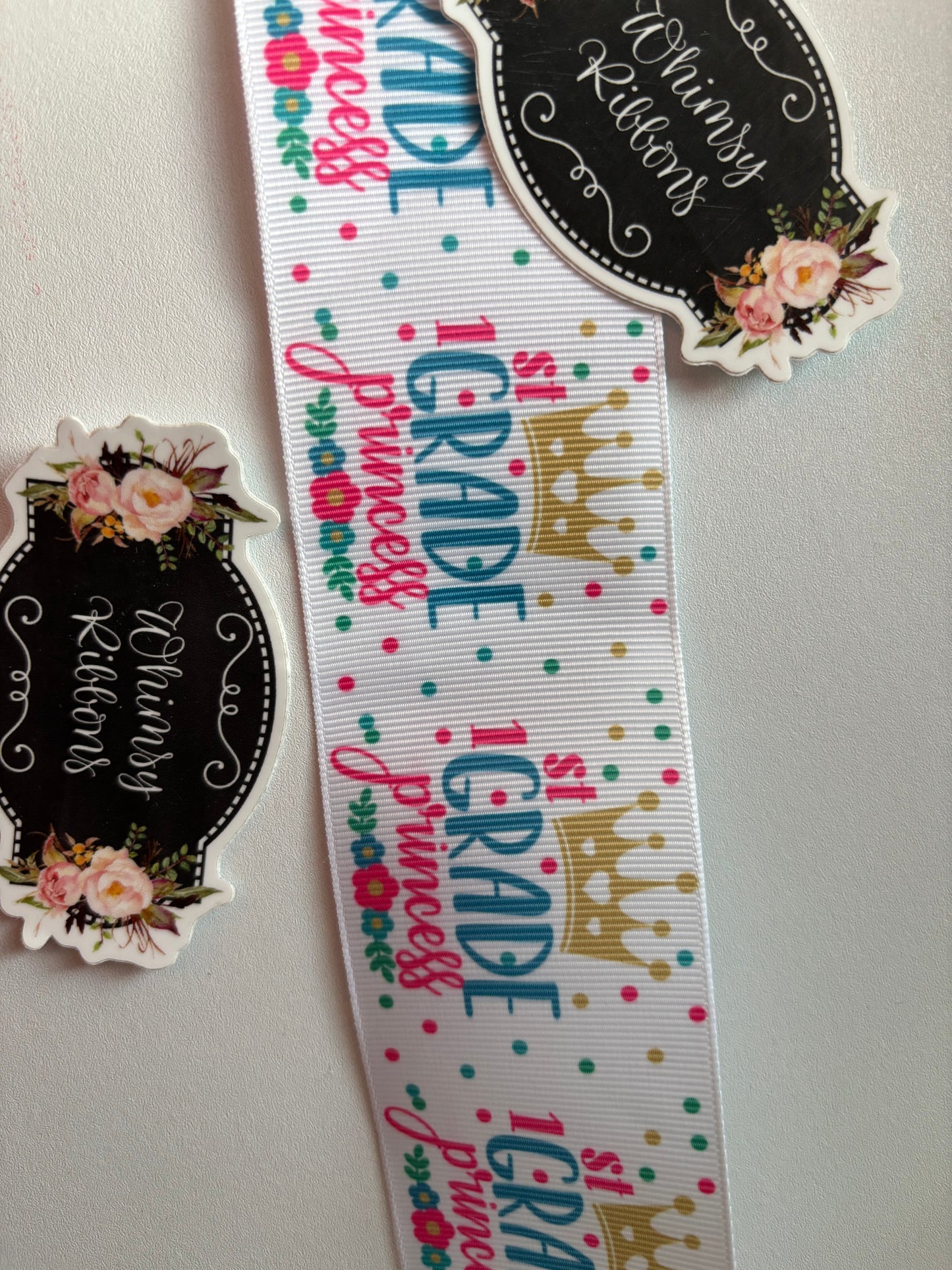 2 INCH 1st grade princess - 1 yard
