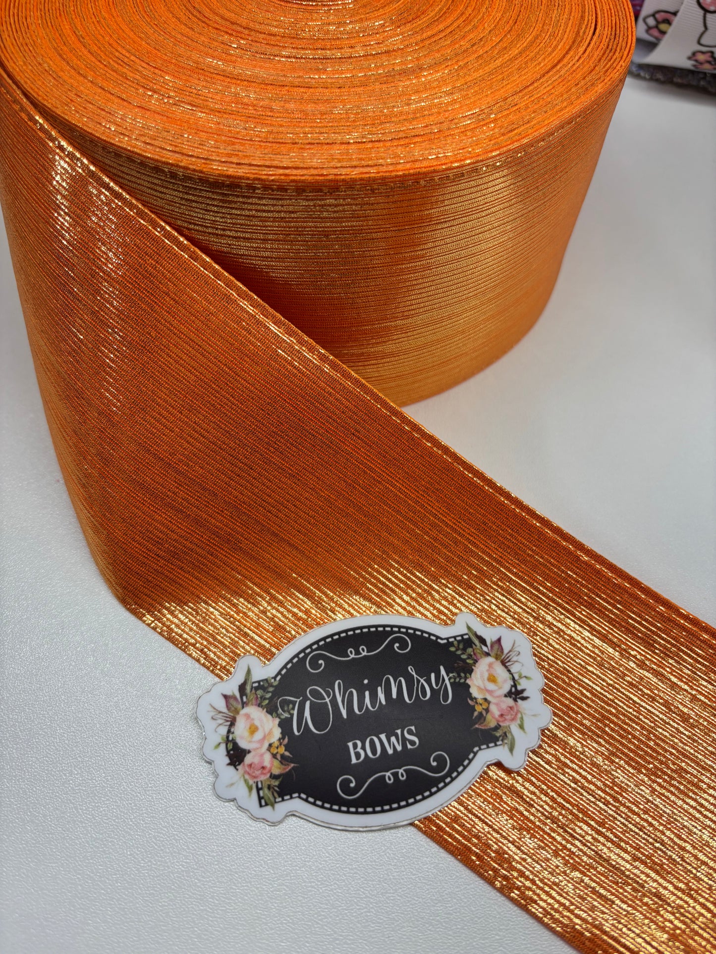 3 INCH SOFT METALLIC ORANGE