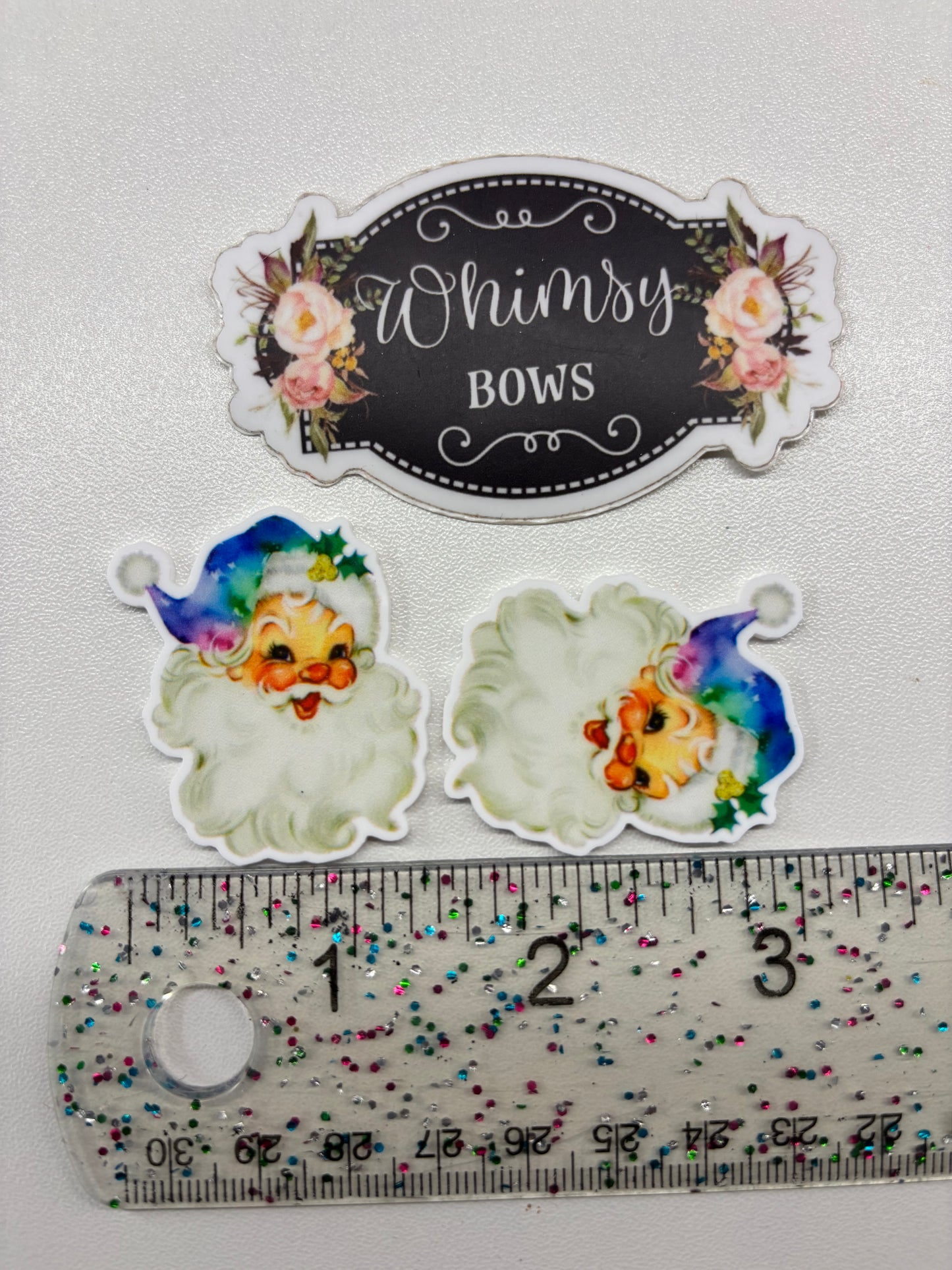 Santa holiday Christmas Small Resin