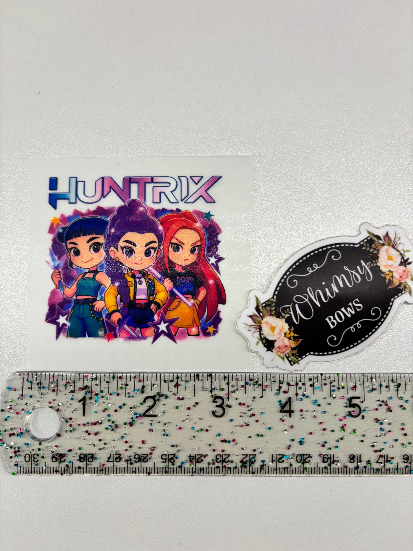 DTF PRINT FOR RIBBON HUNTRX Kpop demon hunter 1 Piece 3 inch size