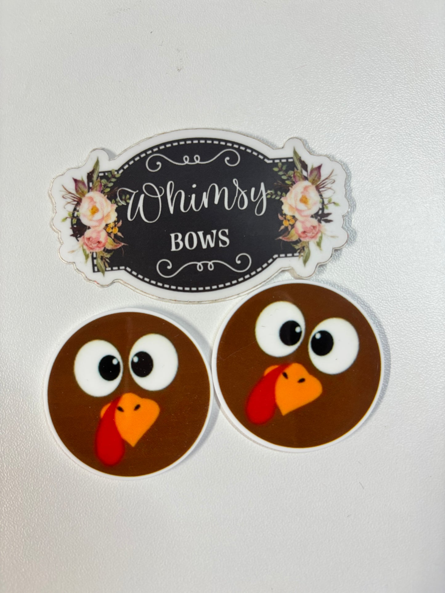 Turkey face Small Resin