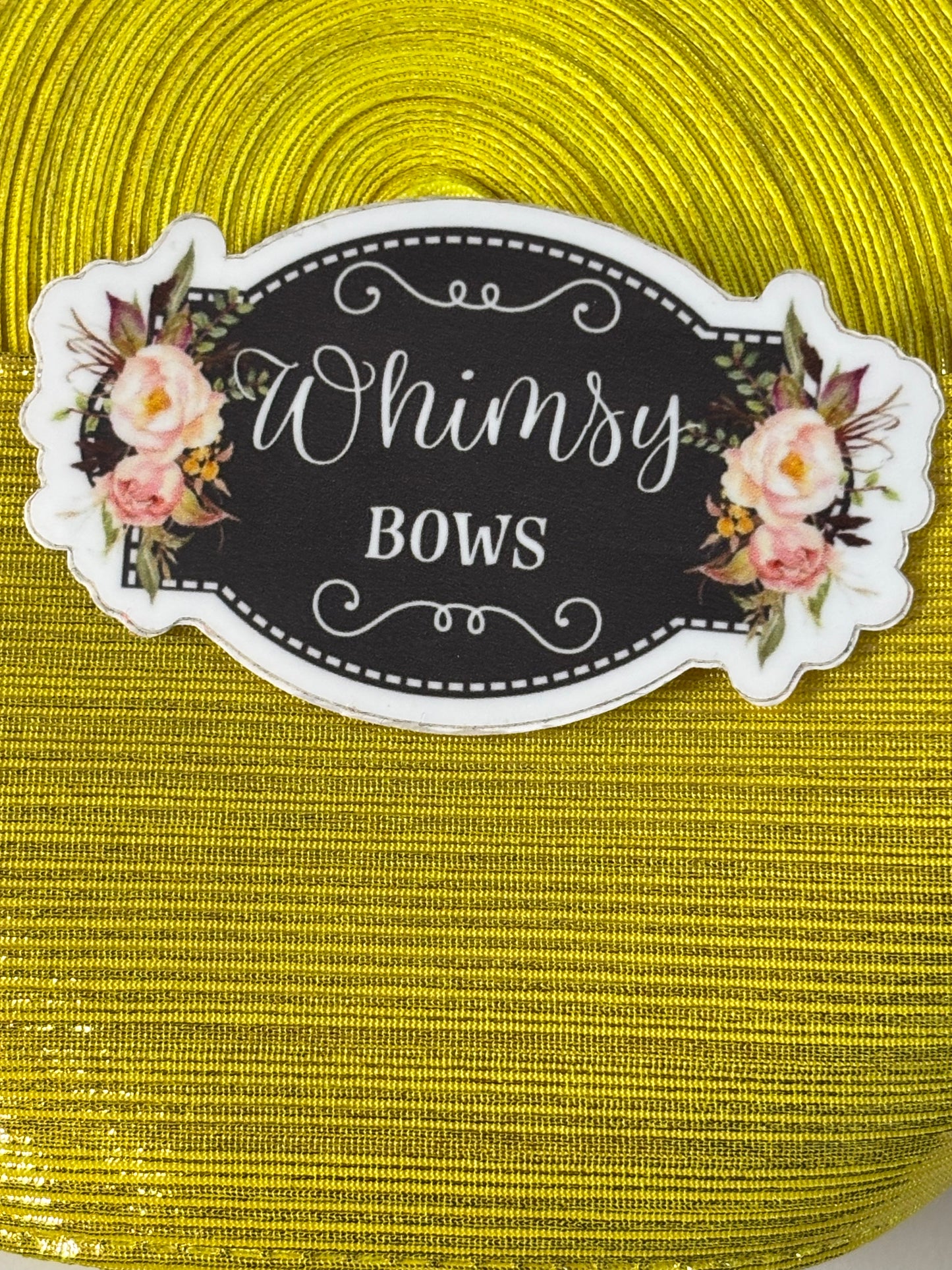 3 INCH YELLOW SOFT METALLIC