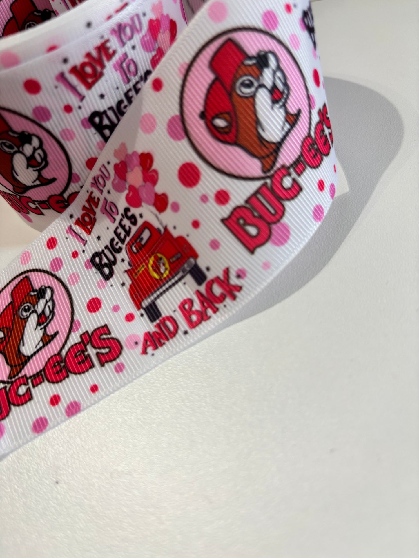 BUC-EE's VALENTINES 2 inch Ribbon