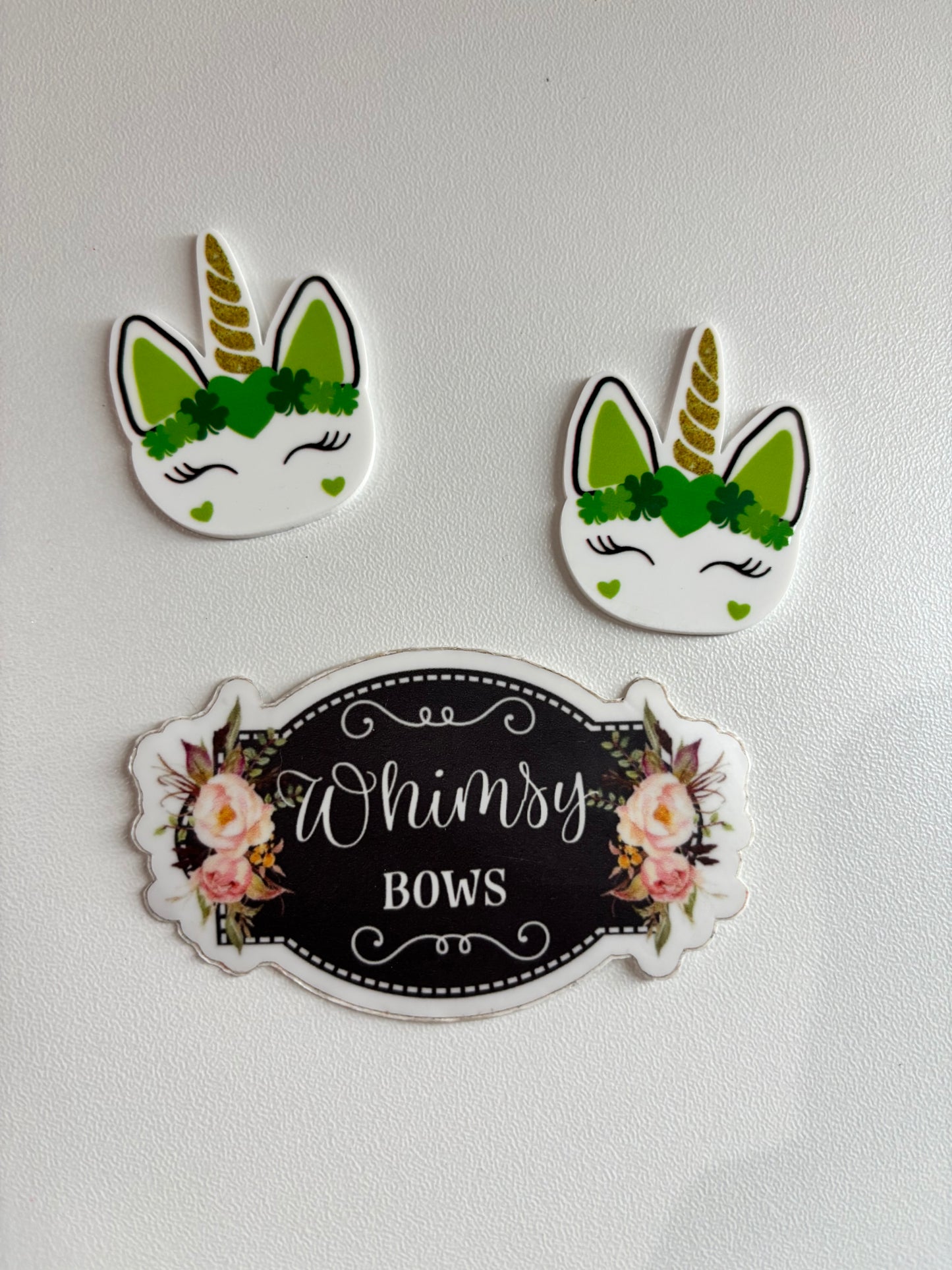 UNICORN ST PATRICKS DAY RESIN SMALL