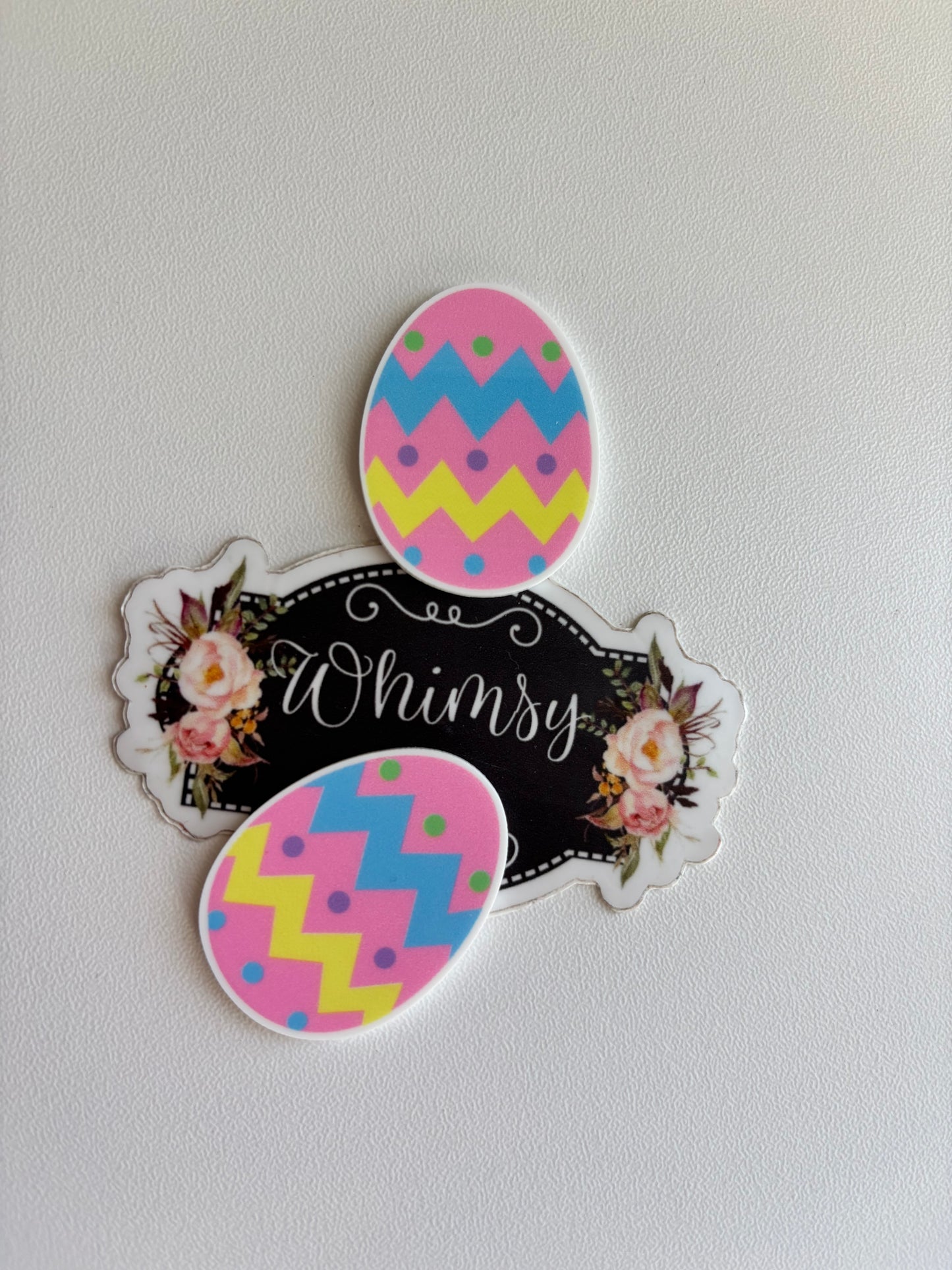Pink Easter Eggs small Resin