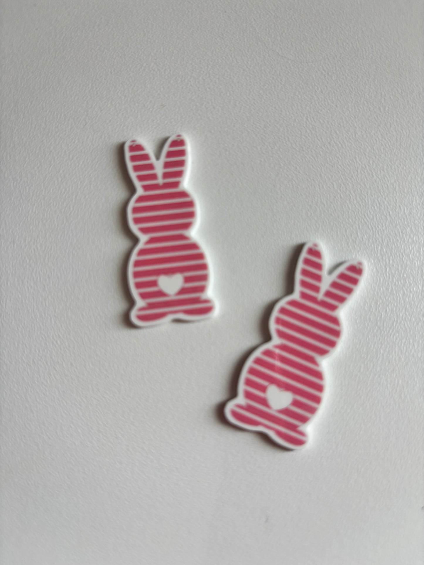 EASTER BUNNY PINK RESIN SMALL