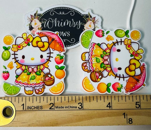 HK RESIN FRUITS LARGE SIZE YELLOW