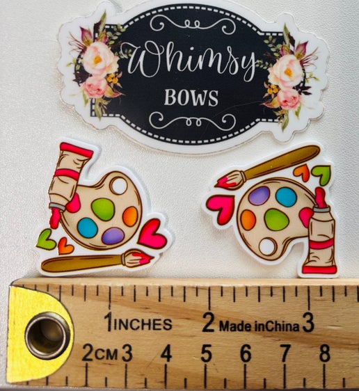 ARTIST PALETTE small resin