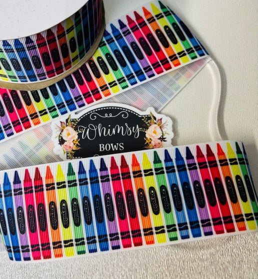 2 inch crayons standing up