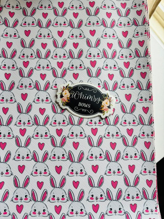 EASTER BUNNY FAUX sheet 7.9 by 12.9 inches