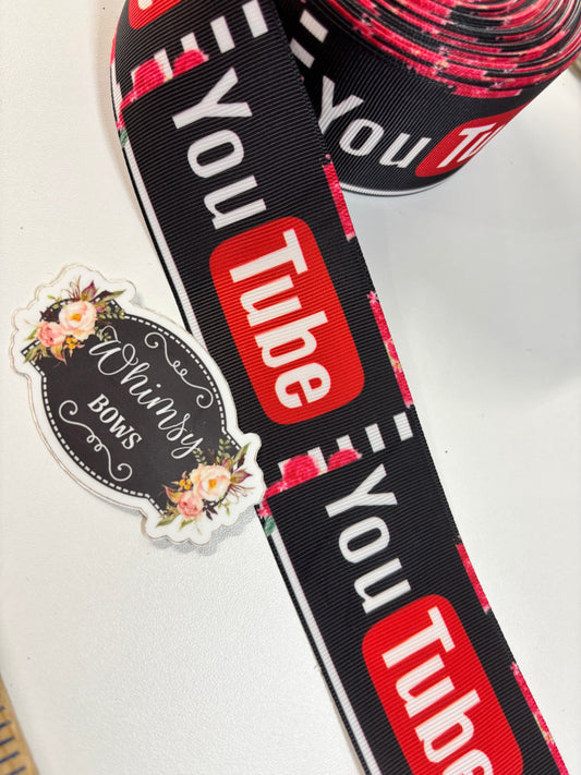 2inch You Tube   ribbon