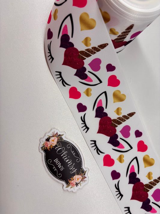 UNICORN  3 INCH  RIBBON SALE