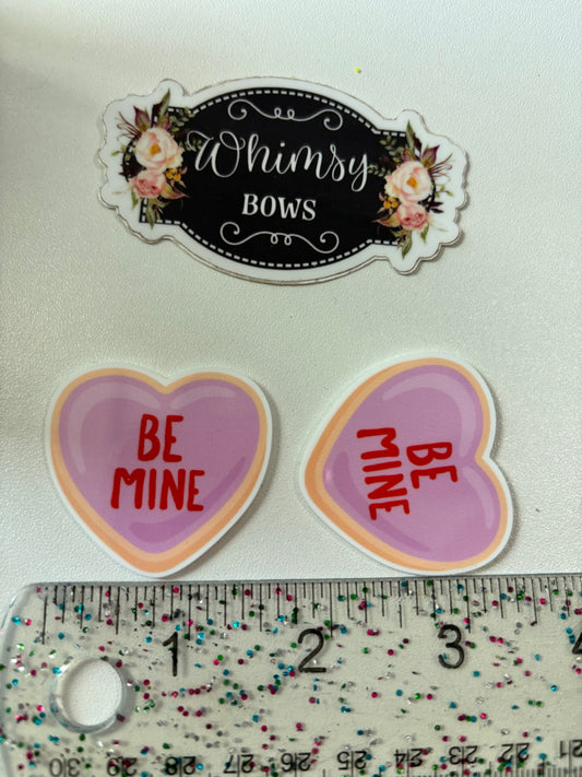 BE MINE HEART   RESIN SMALL