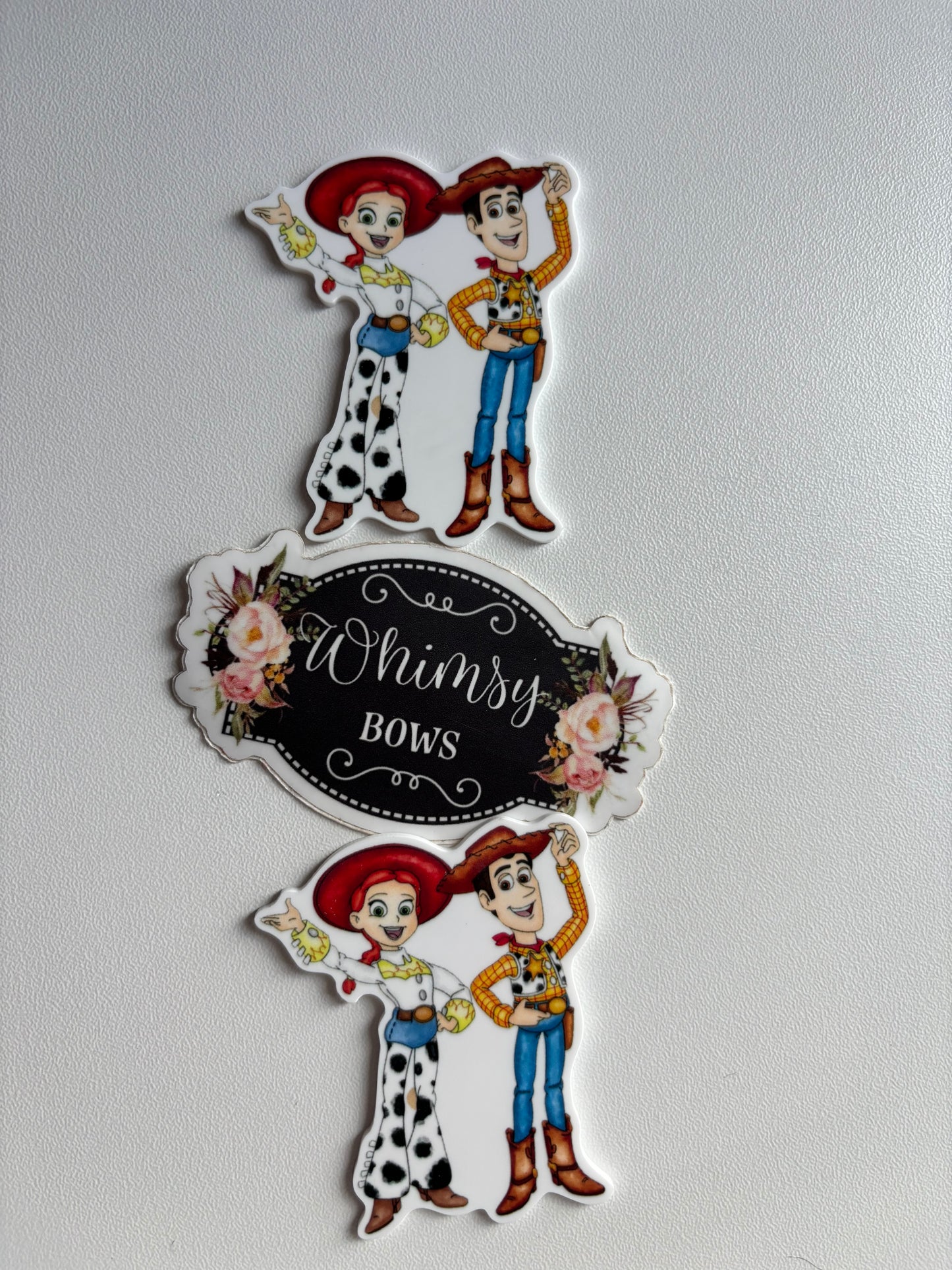 Jessie and Woody Toy  LARGE RESIN -