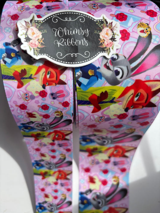 2 INCH - ZOOTOPIA 2 PRINT   - 1 yard