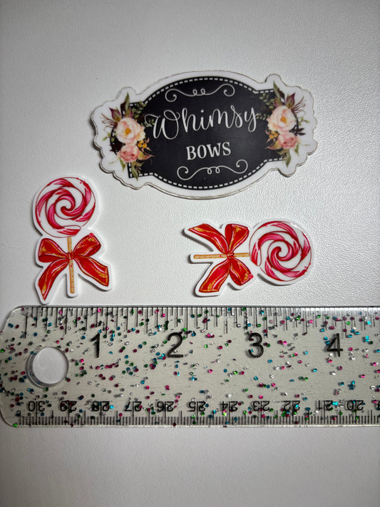 CANDY CANE CUTE CHRISTMAS RESIN SMALL