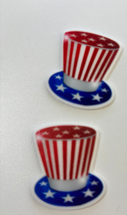 STARS AND STRIPES HAT RESIN SMALL